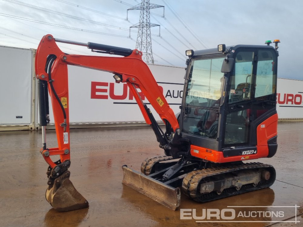 2019 Kubota KX027-4 - Mini escavadeira: foto 1 2019 Kubota KX027-4 - Mini escavadeira: foto 1