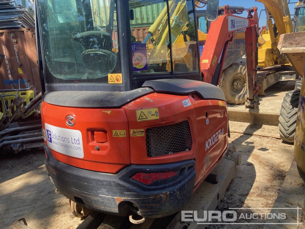 2019 Kubota KX027-4 - Mini escavadeira: foto 3 2019 Kubota KX027-4 - Mini escavadeira: foto 3
