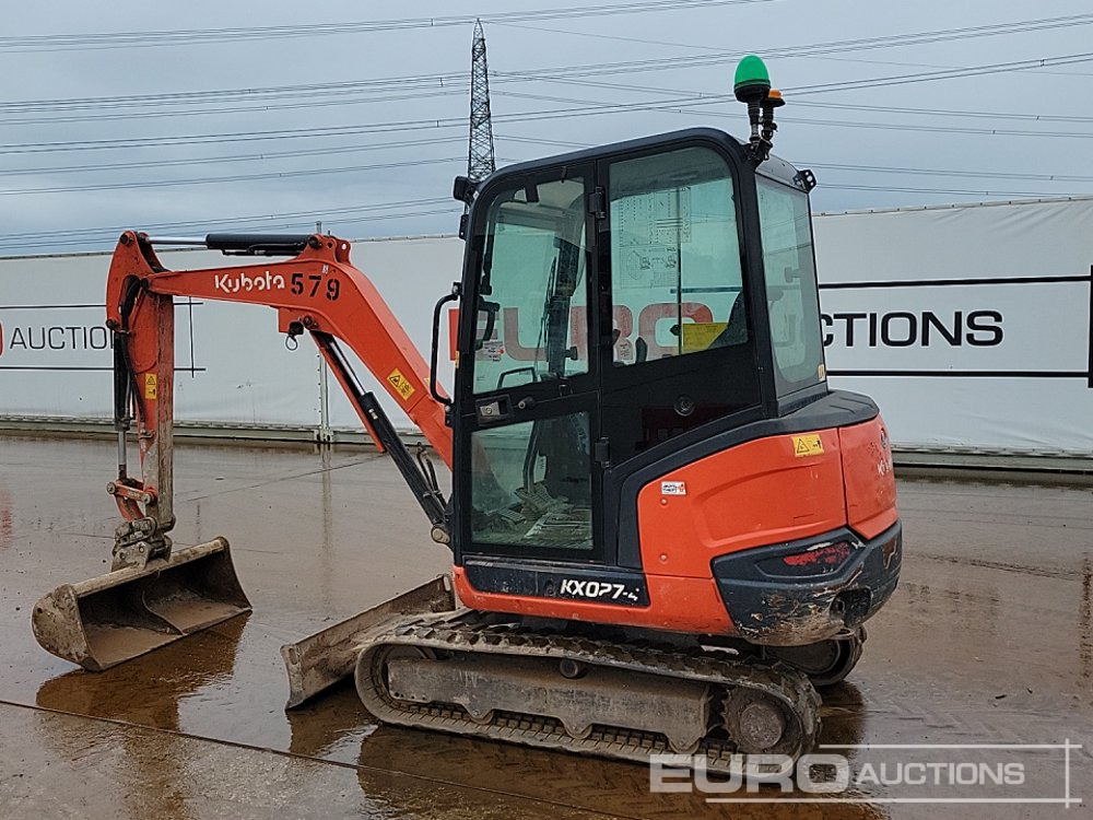 2019 Kubota KX027-4 - Mini escavadeira: foto 3 2019 Kubota KX027-4 - Mini escavadeira: foto 3