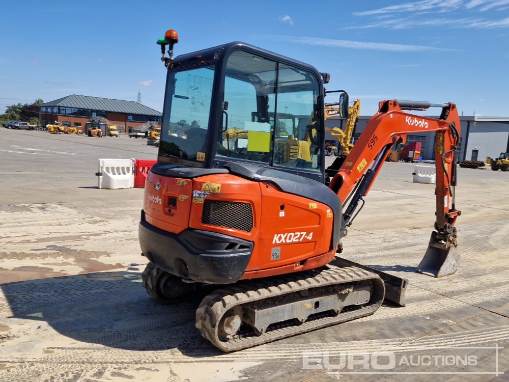 2019 Kubota KX027-4 - Mini escavadeira: foto 5 2019 Kubota KX027-4 - Mini escavadeira: foto 5
