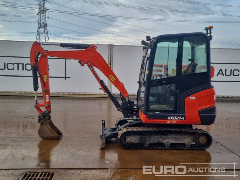 2019 Kubota KX027-4 - Mini escavadeira: foto 2 2019 Kubota KX027-4 - Mini escavadeira: foto 2