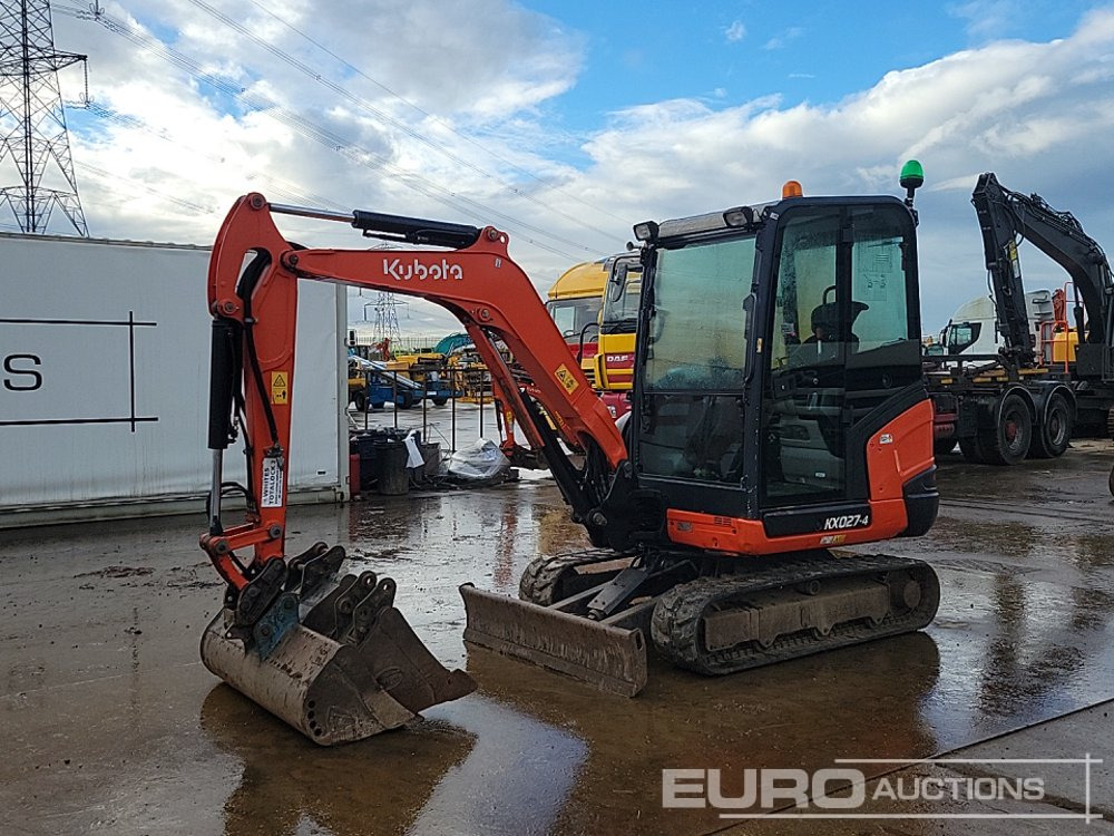 2019 Kubota KX027-4 - Mini escavadeira: foto 1 2019 Kubota KX027-4 - Mini escavadeira: foto 1