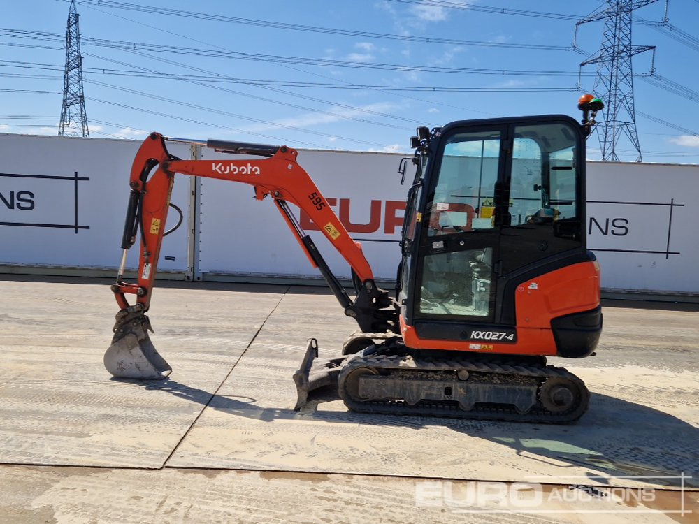 2019 Kubota KX027-4 - Mini escavadeira: foto 2 2019 Kubota KX027-4 - Mini escavadeira: foto 2