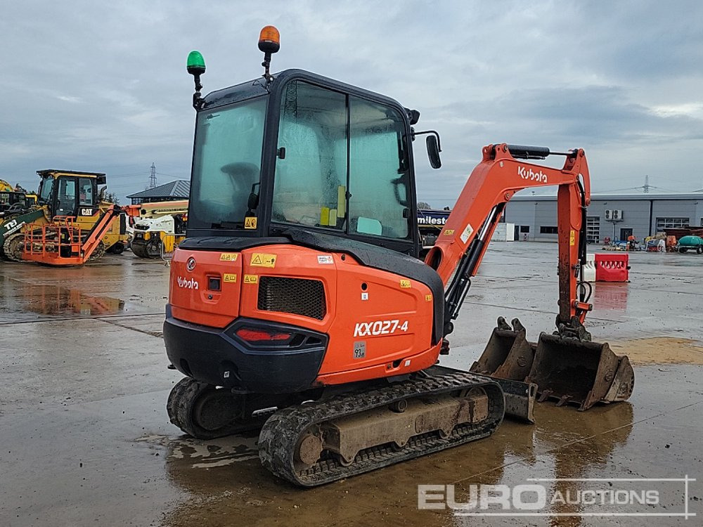 2019 Kubota KX027-4 - Mini escavadeira: foto 5 2019 Kubota KX027-4 - Mini escavadeira: foto 5