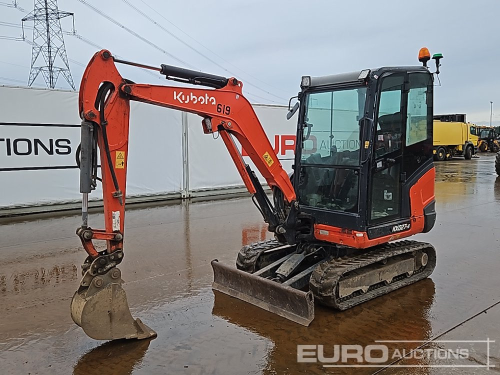 2019 Kubota KX027-4 - Mini escavadeira: foto 1 2019 Kubota KX027-4 - Mini escavadeira: foto 1
