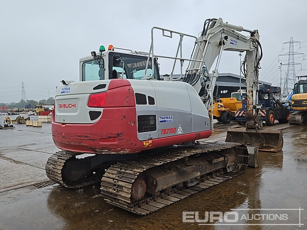 2019 Takeuchi TB2150 - Escavadora de rastos: foto 5 2019 Takeuchi TB2150 - Escavadora de rastos: foto 5