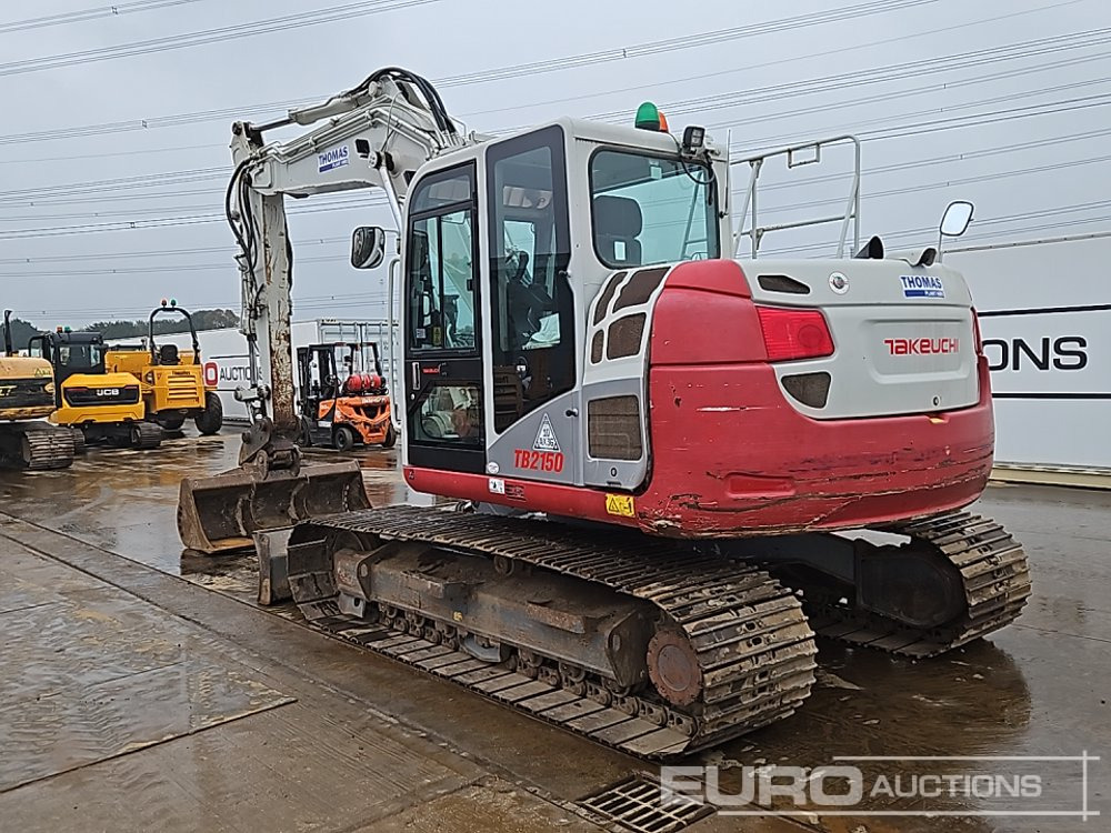 2019 Takeuchi TB2150 - Escavadora de rastos: foto 3 2019 Takeuchi TB2150 - Escavadora de rastos: foto 3