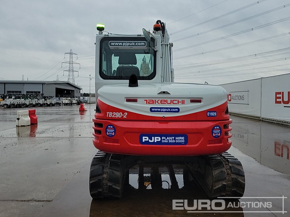 2019 Takeuchi TB290-2 - Mini escavadeira: foto 4 2019 Takeuchi TB290-2 - Mini escavadeira: foto 4