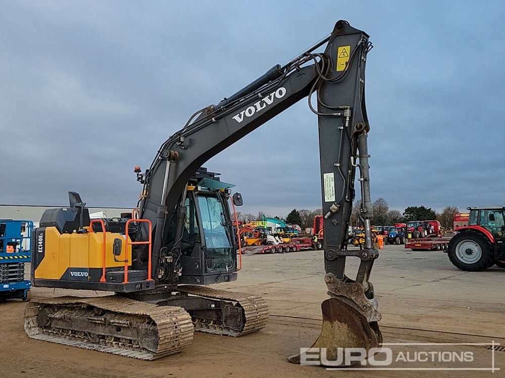 Escavadora de rastos 2019 Volvo EC140EL: foto 7