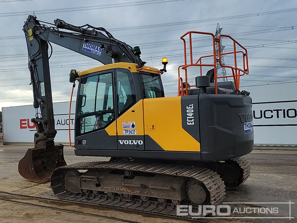 2019 Volvo EC140EL - Escavadora de rastos: foto 3 2019 Volvo EC140EL - Escavadora de rastos: foto 3