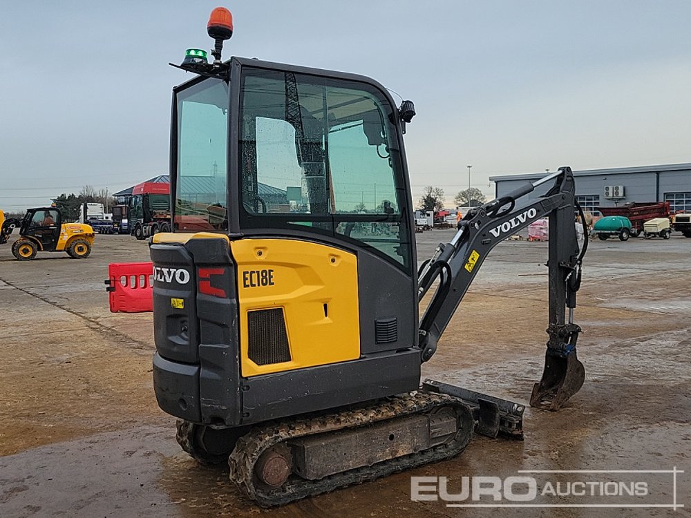 2019 Volvo EC18E - Mini escavadeira: foto 5 2019 Volvo EC18E - Mini escavadeira: foto 5