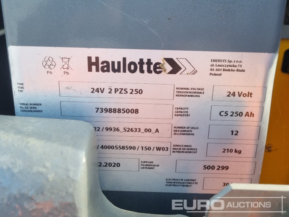 Plataforma aérea 2020 Haulotte Star 10: foto 35