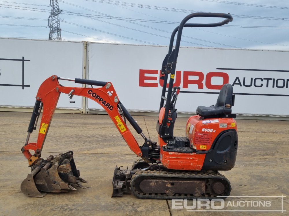 2020 Kubota K008-3 - Mini escavadeira: foto 2 2020 Kubota K008-3 - Mini escavadeira: foto 2