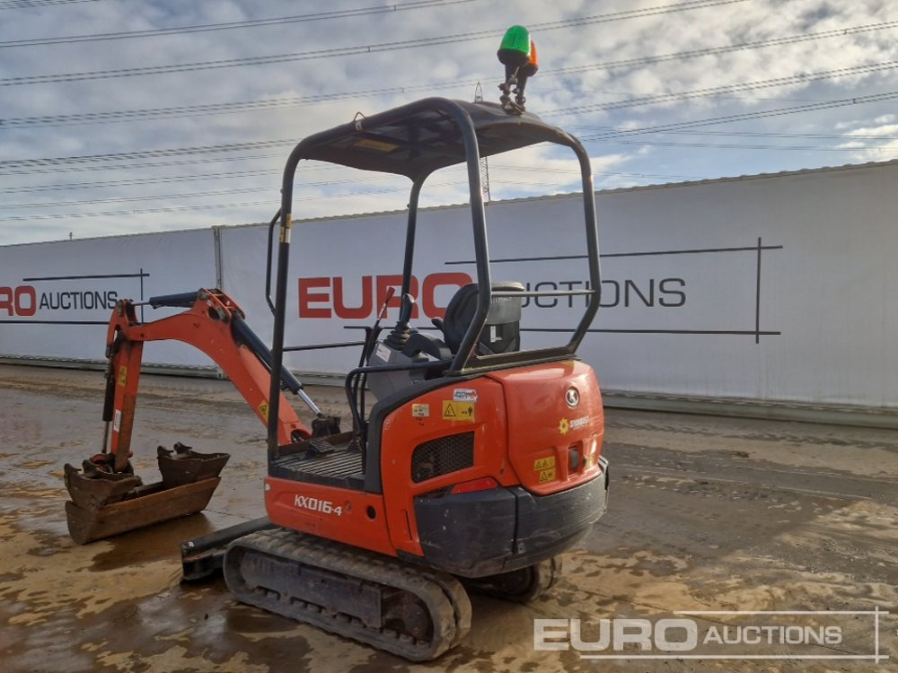 2020 Kubota KX016-4 - Mini escavadeira: foto 3 2020 Kubota KX016-4 - Mini escavadeira: foto 3