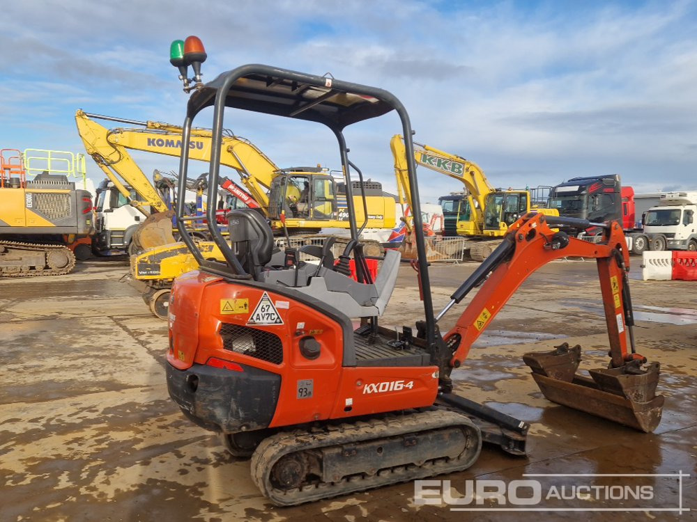 2020 Kubota KX016-4 - Mini escavadeira: foto 5 2020 Kubota KX016-4 - Mini escavadeira: foto 5