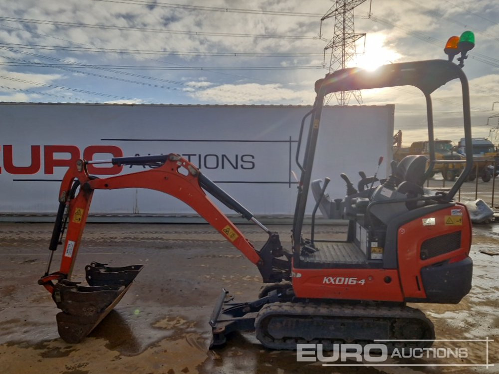 2020 Kubota KX016-4 - Mini escavadeira: foto 2 2020 Kubota KX016-4 - Mini escavadeira: foto 2