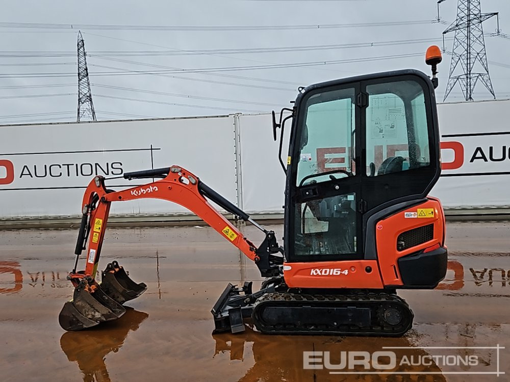 2020 Kubota KX016-4 - Mini escavadeira: foto 2 2020 Kubota KX016-4 - Mini escavadeira: foto 2