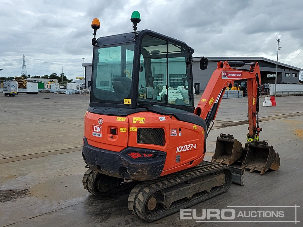 2020 Kubota KX027-4 - Mini escavadeira: foto 5 2020 Kubota KX027-4 - Mini escavadeira: foto 5