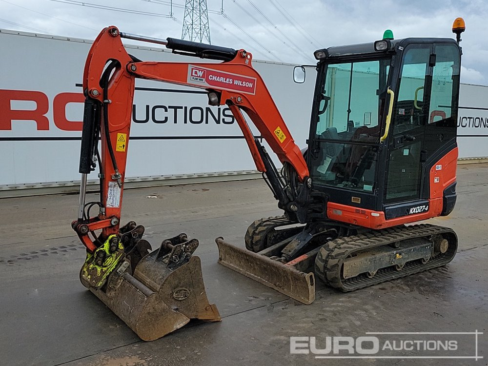 2020 Kubota KX027-4 - Mini escavadeira: foto 1 2020 Kubota KX027-4 - Mini escavadeira: foto 1