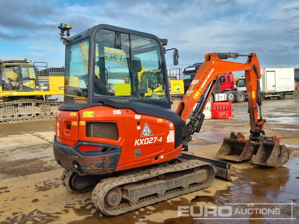 2020 Kubota KX027-4 - Mini escavadeira: foto 5 2020 Kubota KX027-4 - Mini escavadeira: foto 5