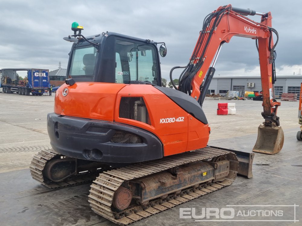 2020 Kubota KX080-4A - Mini escavadeira: foto 5 2020 Kubota KX080-4A - Mini escavadeira: foto 5