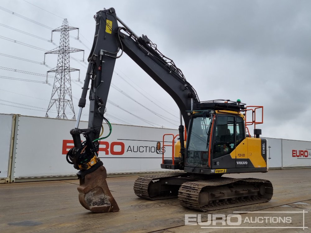 2020 Volvo EC140LC - Escavadora de rastos: foto 1 2020 Volvo EC140LC - Escavadora de rastos: foto 1