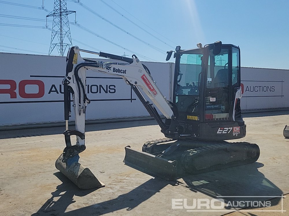 2021 Bobcat E27 - Mini escavadeira: foto 1 2021 Bobcat E27 - Mini escavadeira: foto 1