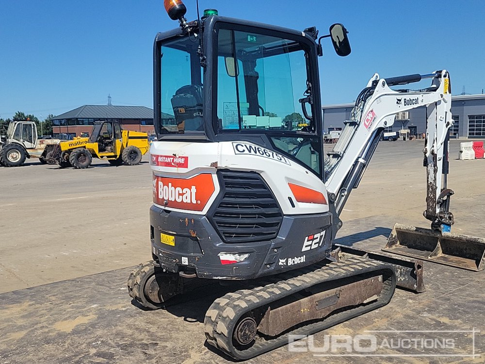 2021 Bobcat E27 - Mini escavadeira: foto 5 2021 Bobcat E27 - Mini escavadeira: foto 5