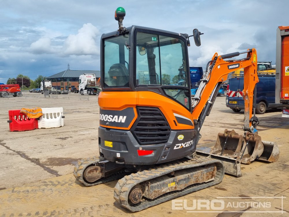 2021 Doosan DX27Z - Mini escavadeira: foto 5 2021 Doosan DX27Z - Mini escavadeira: foto 5