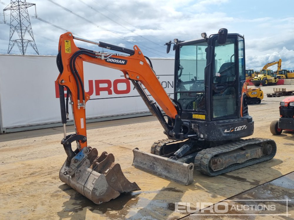 2021 Doosan DX27Z - Mini escavadeira: foto 1 2021 Doosan DX27Z - Mini escavadeira: foto 1