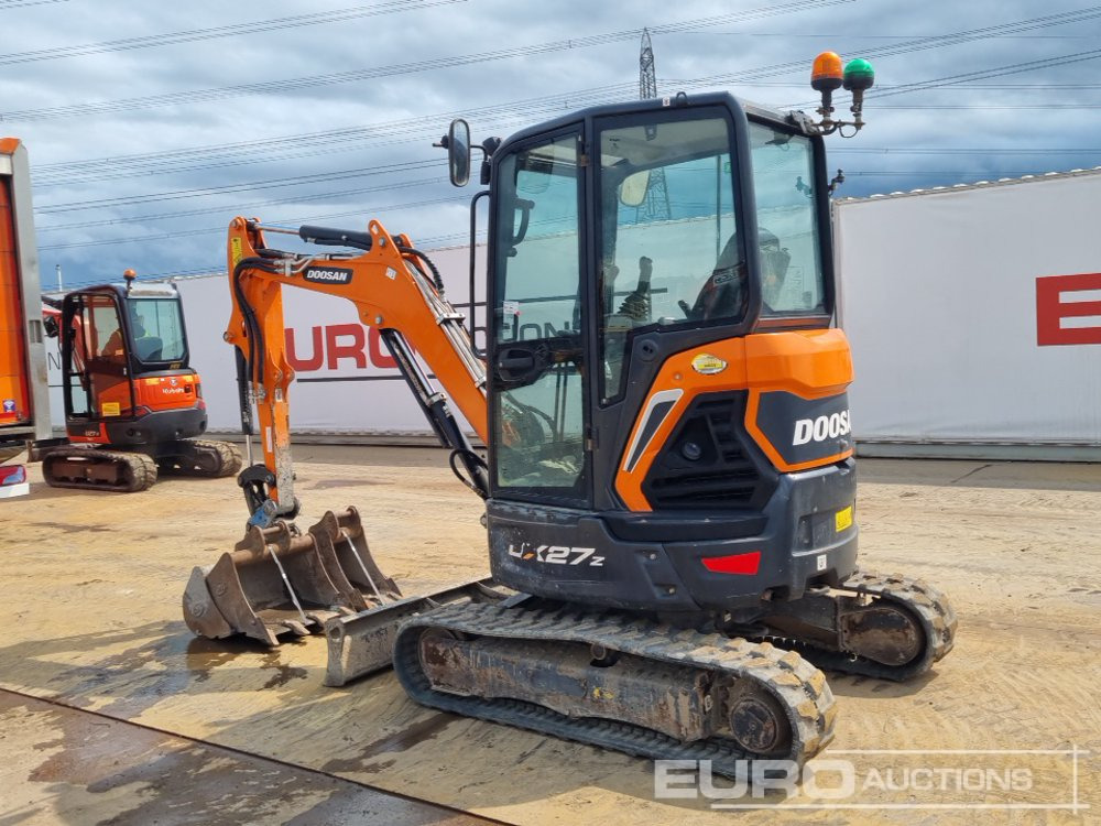 2021 Doosan DX27Z - Mini escavadeira: foto 3 2021 Doosan DX27Z - Mini escavadeira: foto 3