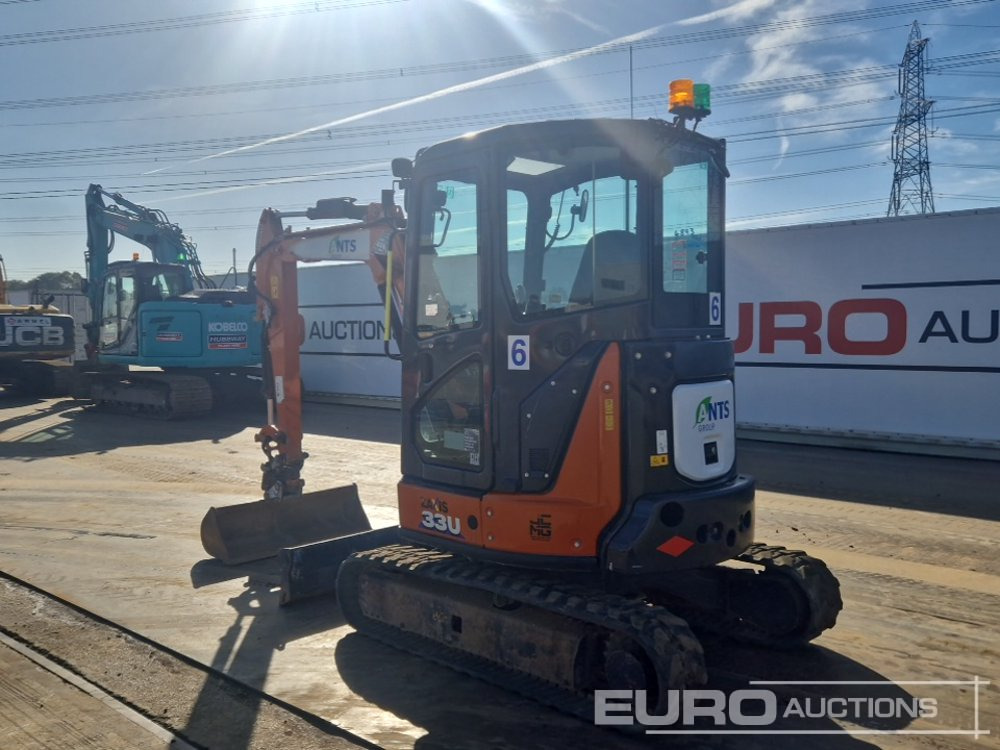 2021 Hitachi ZX33U-6 CLR - Mini escavadeira: foto 3 2021 Hitachi ZX33U-6 CLR - Mini escavadeira: foto 3