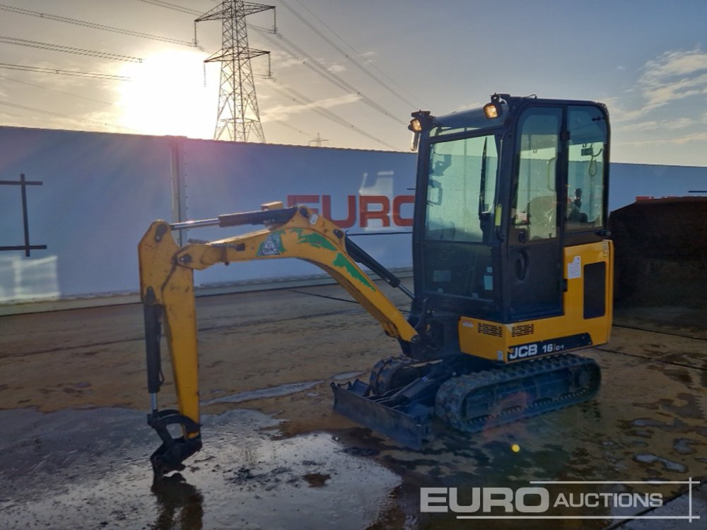 2021 JCB 16C-1 T3 - Mini escavadeira: foto 1 2021 JCB 16C-1 T3 - Mini escavadeira: foto 1