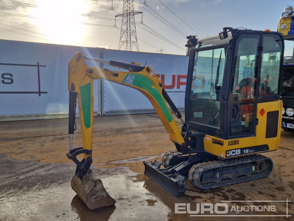 2021 JCB 16C-1 T3 - Mini escavadeira: foto 1 2021 JCB 16C-1 T3 - Mini escavadeira: foto 1