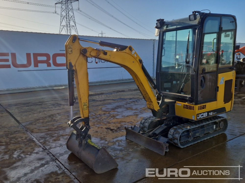 2021 JCB 16C-1 T3 - Mini escavadeira: foto 1 2021 JCB 16C-1 T3 - Mini escavadeira: foto 1