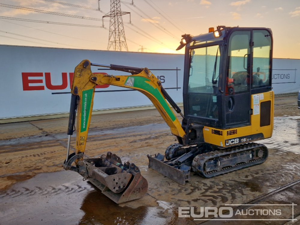 2021 JCB 16C-1 T3 - Mini escavadeira: foto 1 2021 JCB 16C-1 T3 - Mini escavadeira: foto 1