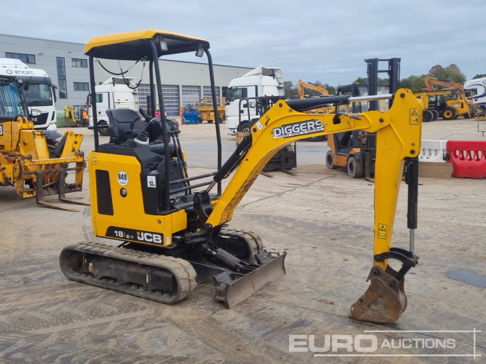 Mini escavadeira 2021 JCB 18Z: foto 7