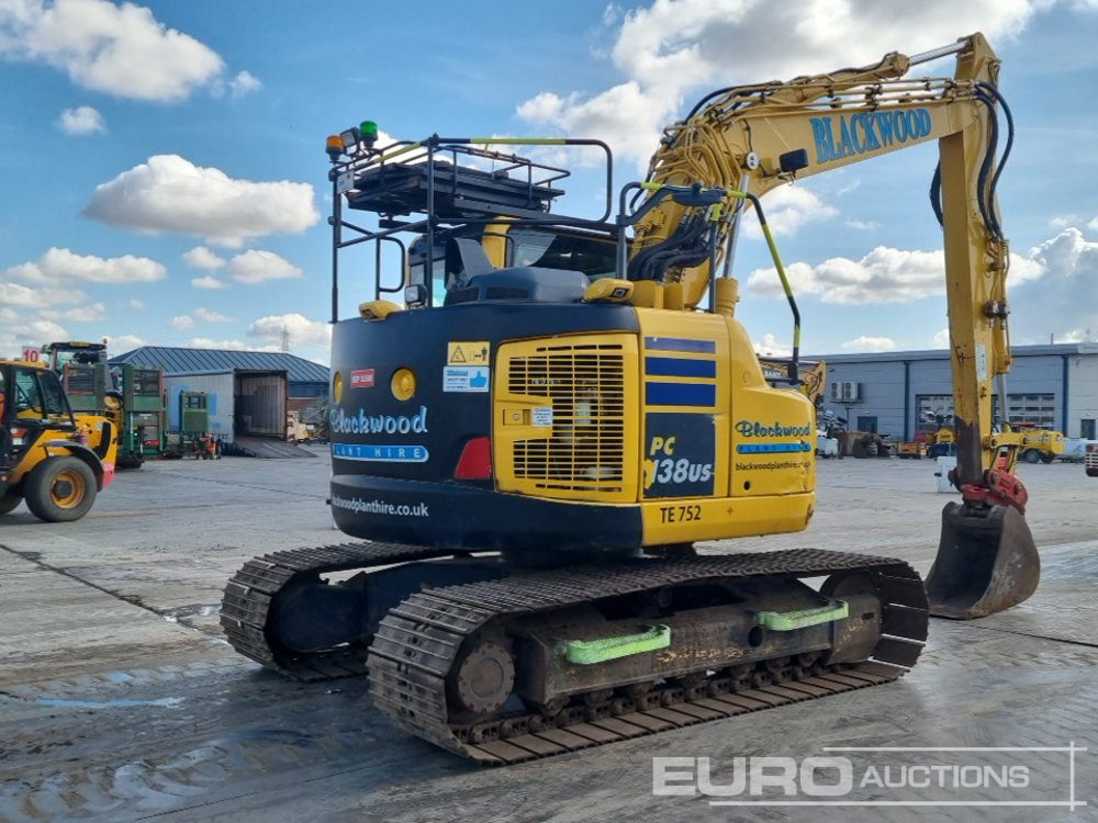 2021 Komatsu PC138US-11 - Escavadora de rastos: foto 5 2021 Komatsu PC138US-11 - Escavadora de rastos: foto 5