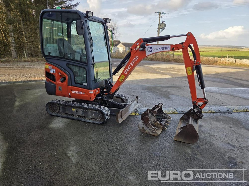 2021 Kubota KX018-4 - Mini escavadeira: foto 4 2021 Kubota KX018-4 - Mini escavadeira: foto 4