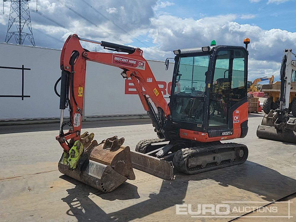 2021 Kubota KX027-4 - Mini escavadeira: foto 1 2021 Kubota KX027-4 - Mini escavadeira: foto 1
