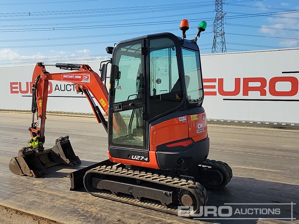 2021 Kubota KX027-4 - Mini escavadeira: foto 3 2021 Kubota KX027-4 - Mini escavadeira: foto 3