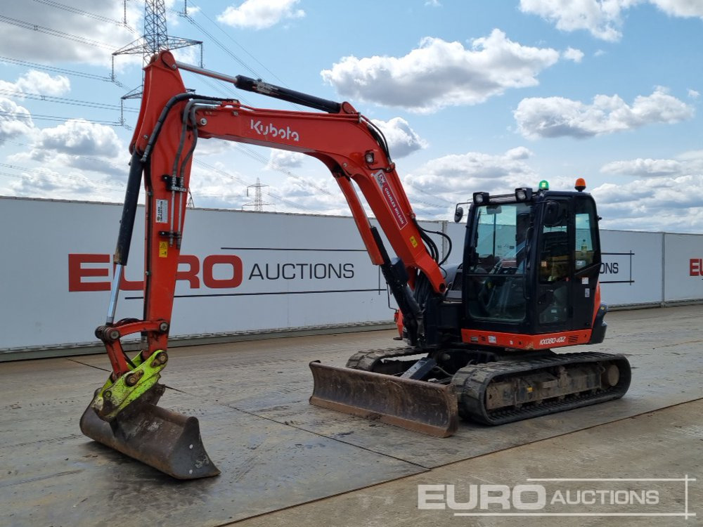 2021 Kubota KX080-4A2 - Mini escavadeira: foto 1 2021 Kubota KX080-4A2 - Mini escavadeira: foto 1