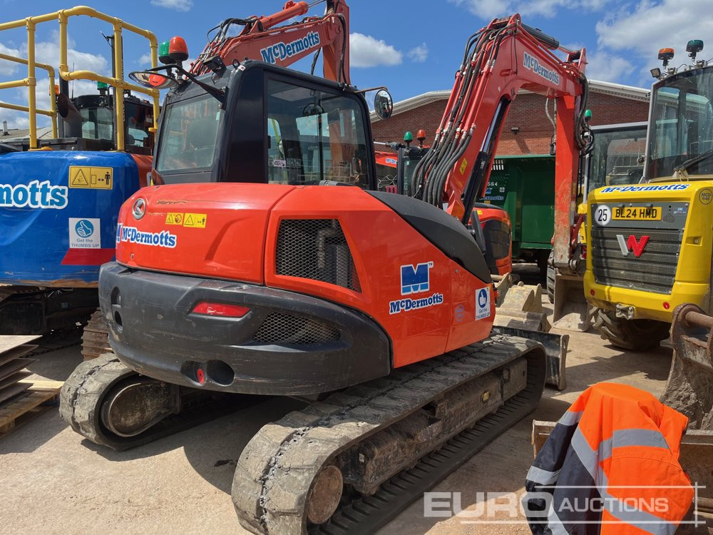 2021 Kubota KX080-4A2 - Mini escavadeira: foto 3 2021 Kubota KX080-4A2 - Mini escavadeira: foto 3