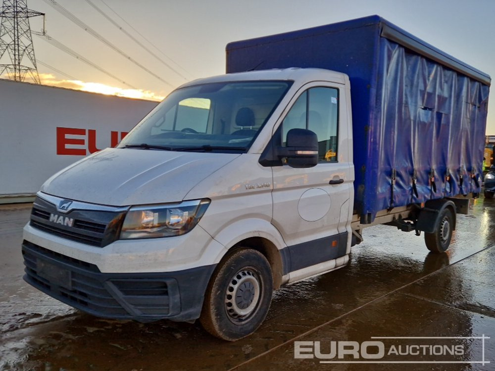 2021 MAN TGE3.140 - Carrinha de contentor: foto 1 2021 MAN TGE3.140 - Carrinha de contentor: foto 1