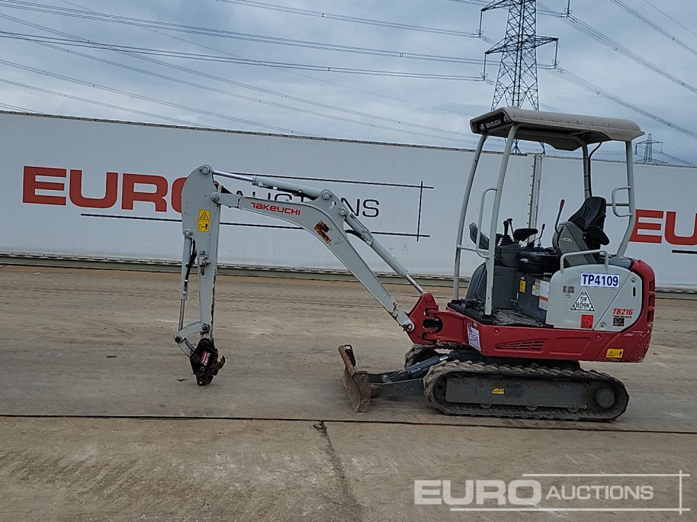2021 Takeuchi TB216 - Mini escavadeira: foto 2 2021 Takeuchi TB216 - Mini escavadeira: foto 2
