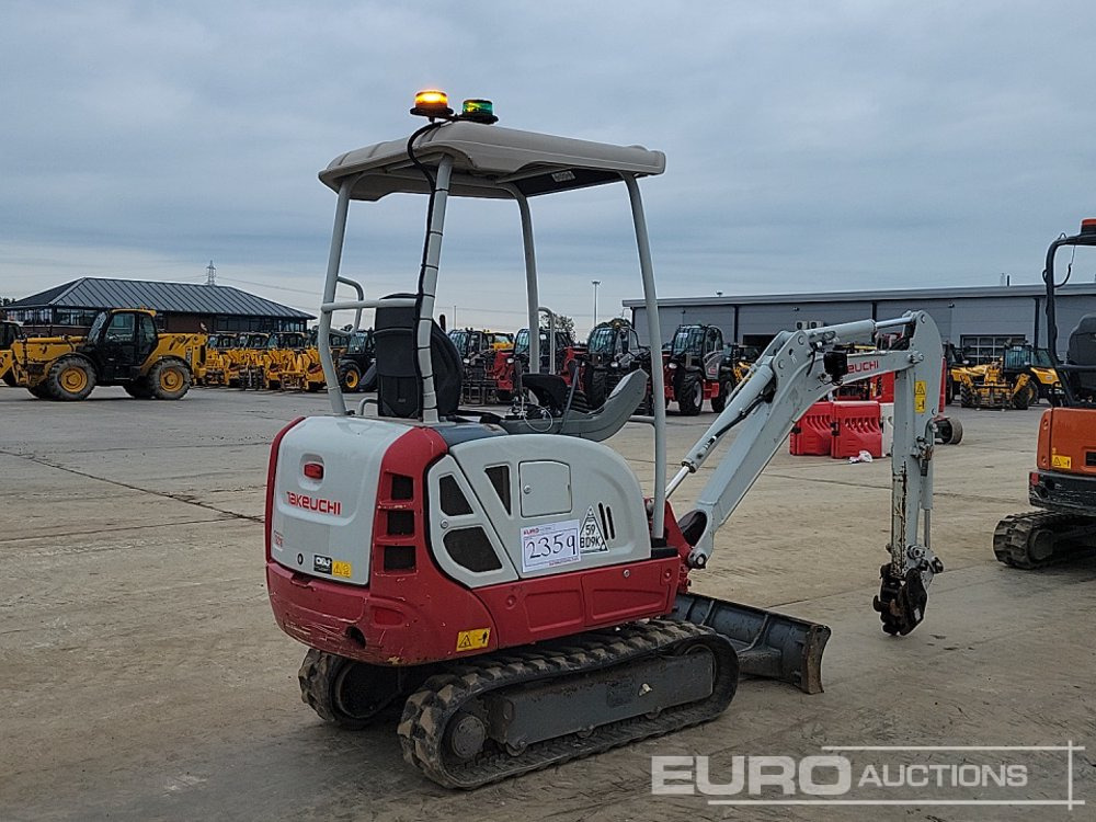 2021 Takeuchi TB216 - Mini escavadeira: foto 5 2021 Takeuchi TB216 - Mini escavadeira: foto 5