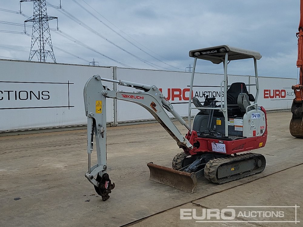 2021 Takeuchi TB216 - Mini escavadeira: foto 1 2021 Takeuchi TB216 - Mini escavadeira: foto 1