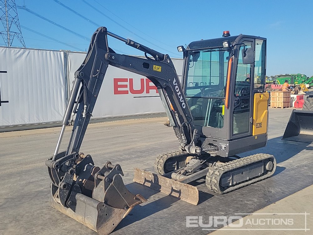 2021 Volvo EC20E - Mini escavadeira: foto 2 2021 Volvo EC20E - Mini escavadeira: foto 2