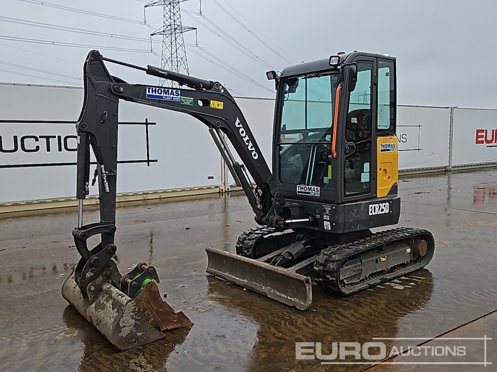 2021 Volvo ECR25D - Mini escavadeira: foto 1 2021 Volvo ECR25D - Mini escavadeira: foto 1