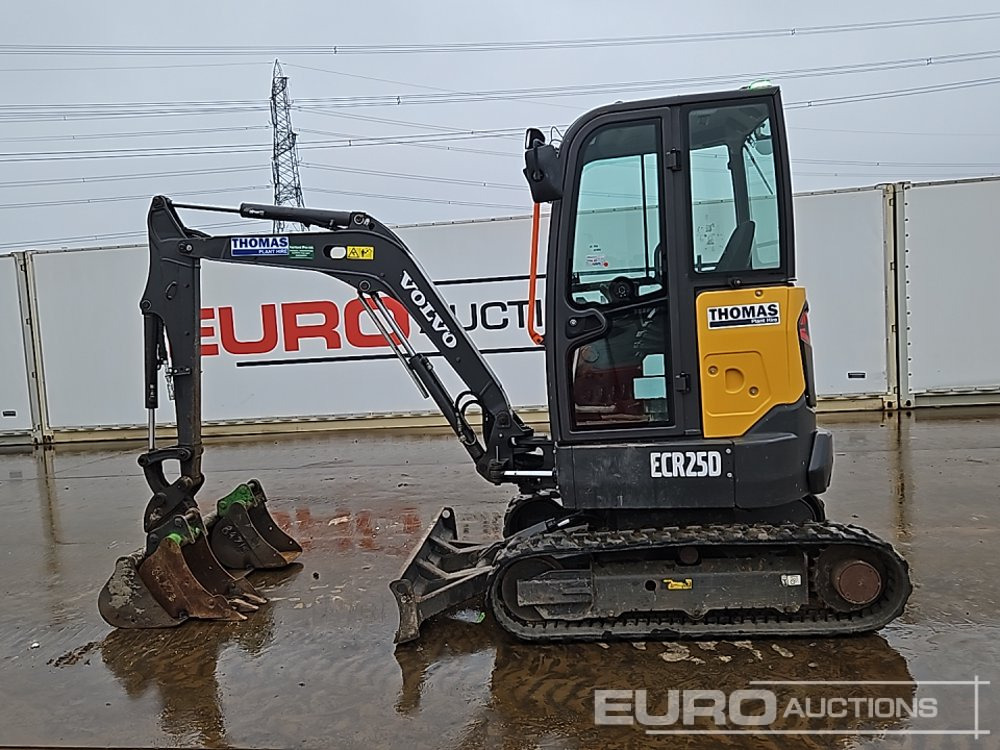 2021 Volvo ECR25D - Mini escavadeira: foto 3 2021 Volvo ECR25D - Mini escavadeira: foto 3